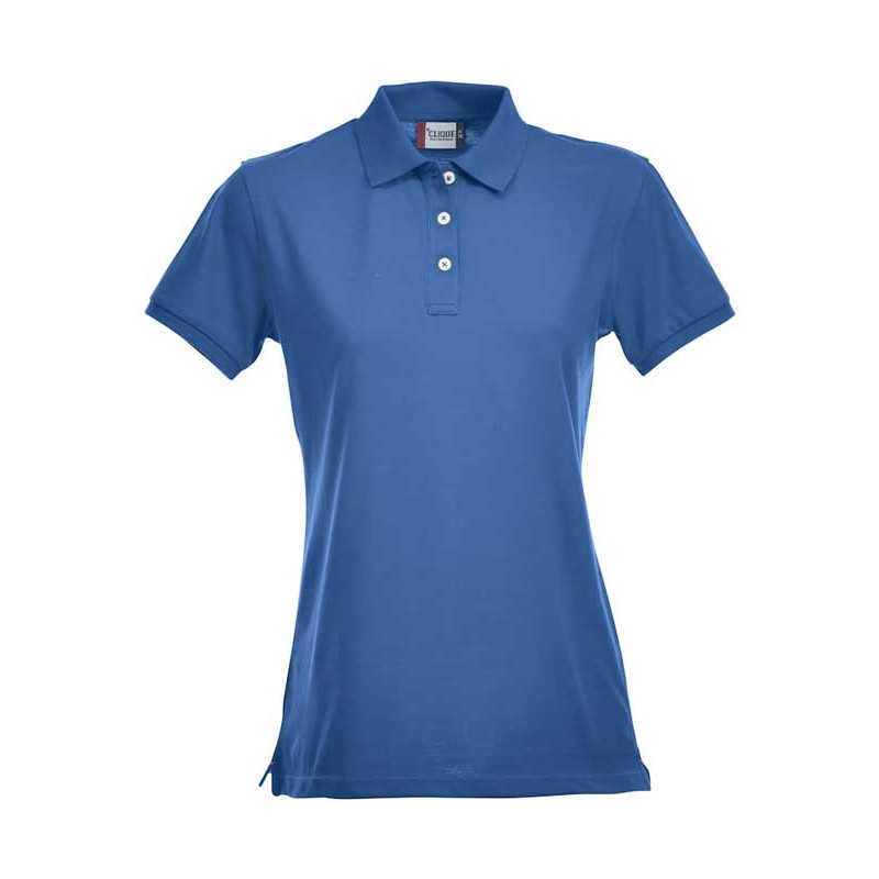Polo Stretch Premium Lady Bleu Royal