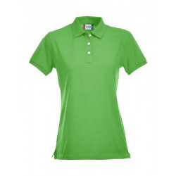 Polo Stretch Premium Lady Vert Pomme