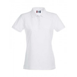 Polo Stretch Premium Lady Blanc