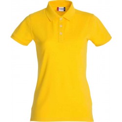 Polo Stretch Premium Lady Jaune