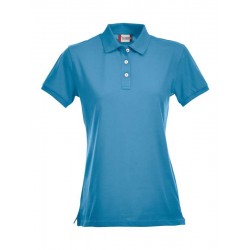 Polo Stretch Premium Lady Turquoise