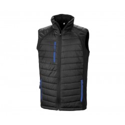 Bodywarmer matelassé RS238 Black/Royal