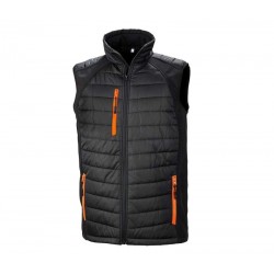 Bodywarmer matelassé RS238 Black/Orange