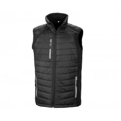 Bodywarmer matelassé RS238 Black/Grey