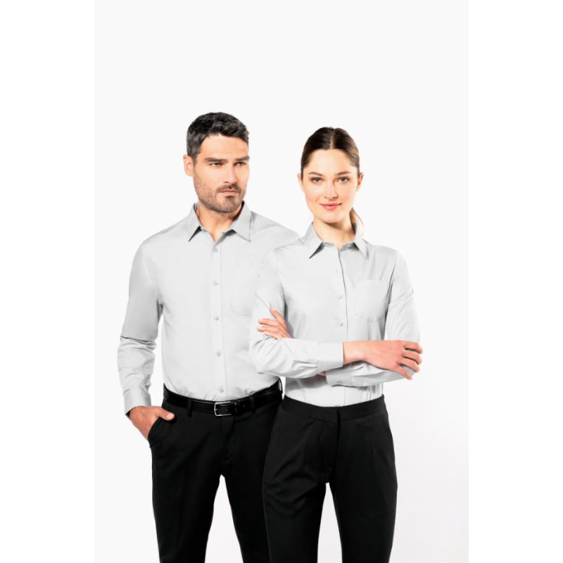 Chemises Chemise - popeline manches longues