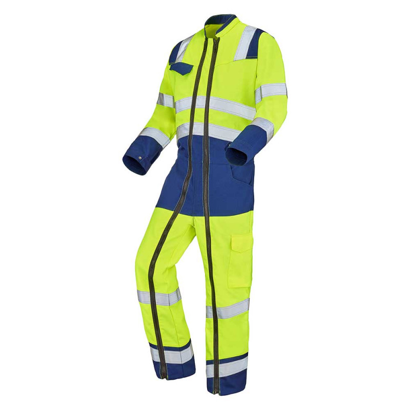 Vetements-pro Combinaison - 2 zip fluo safe xp